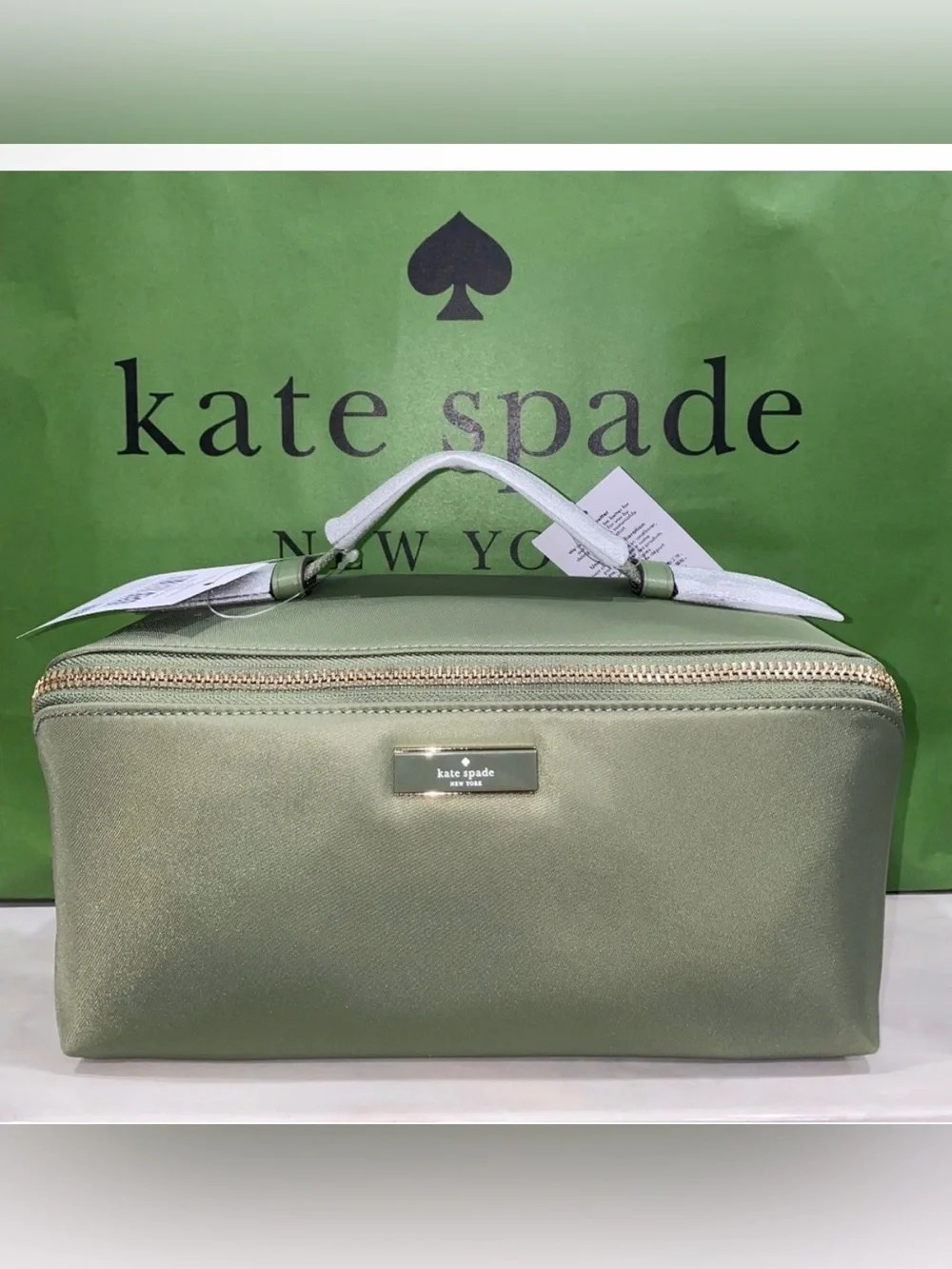 Kate Spade Carter Nylon Cosmetic Bag NWT